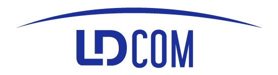 ldcom logo blue